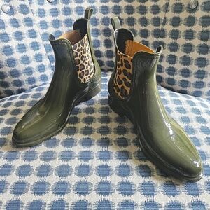 LEMON JELLY Rain boots - Size 38 "NEW" - Logan Green